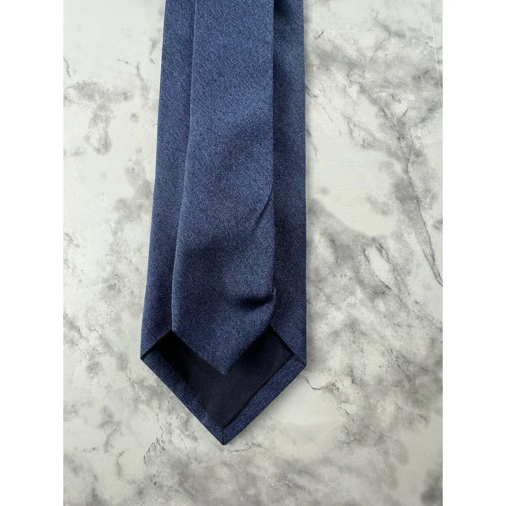 Club Monaco New York Clip On Neck Tie Navy Blue One Size